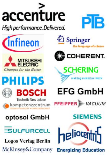 Logos der F&ouml;rderer